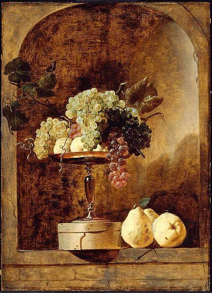 Grapes, Peaches and Quinces in a Niche, Frans Snyders